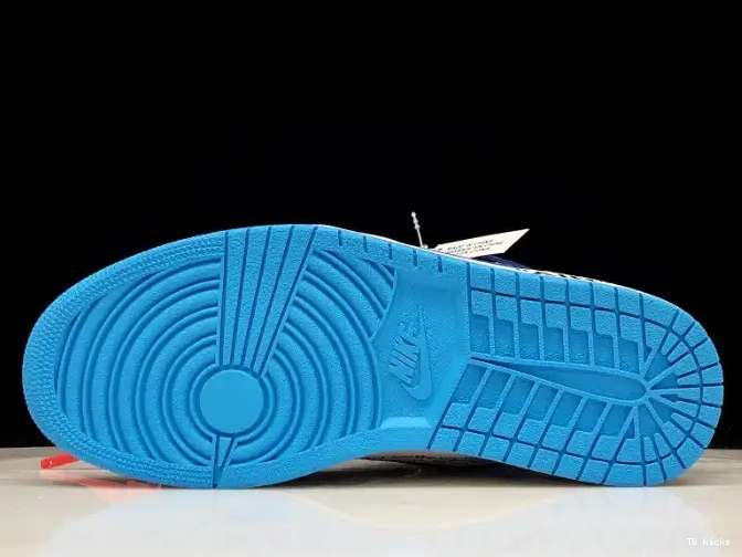 Rep TBK Jordan Off-White AQ0818-148 Air Blue 1 Powder UNC 0424